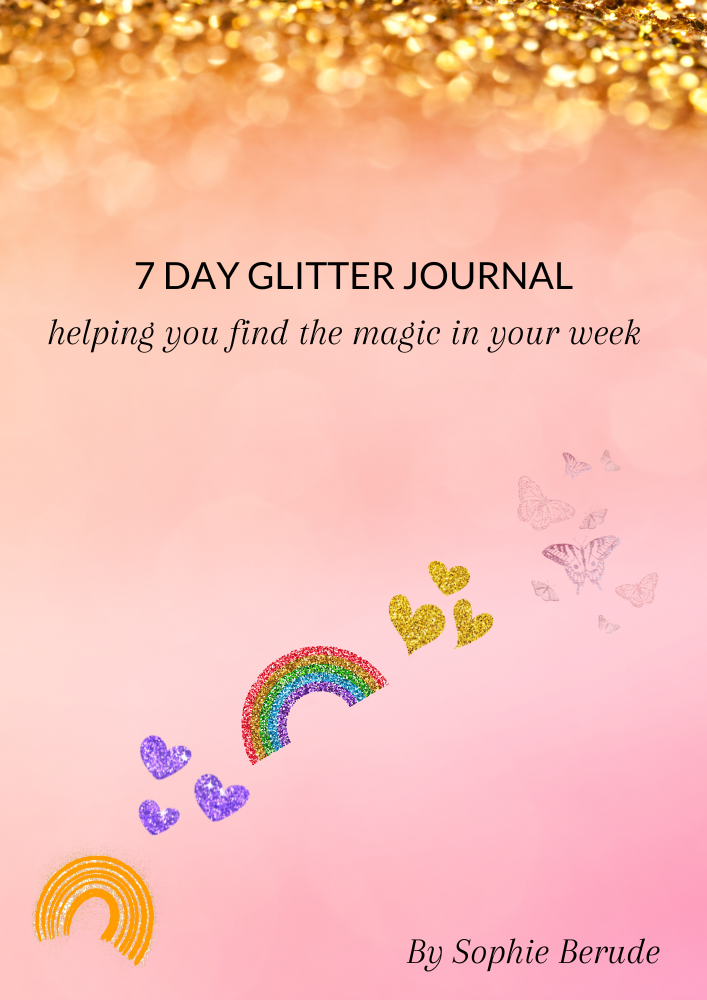 7 Day Glitter Journal Pages -3