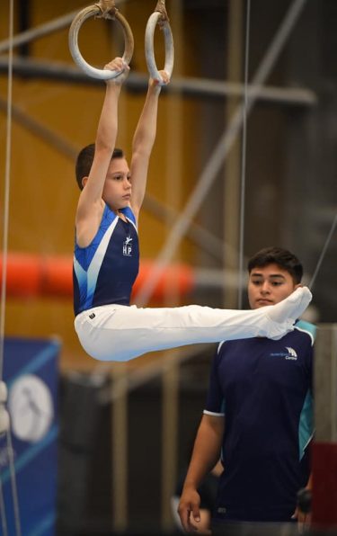 Andy Berude Gymastics champion