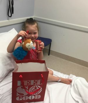 Sharing joy in the hospital ward