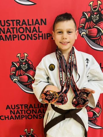 Andy Berude karate champion