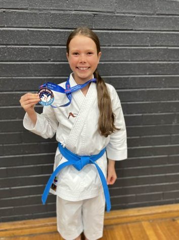 Sophie berude 2023 karate championships