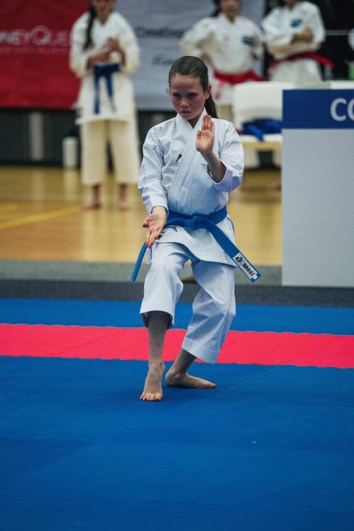 Sophie Berude Karate Nationals